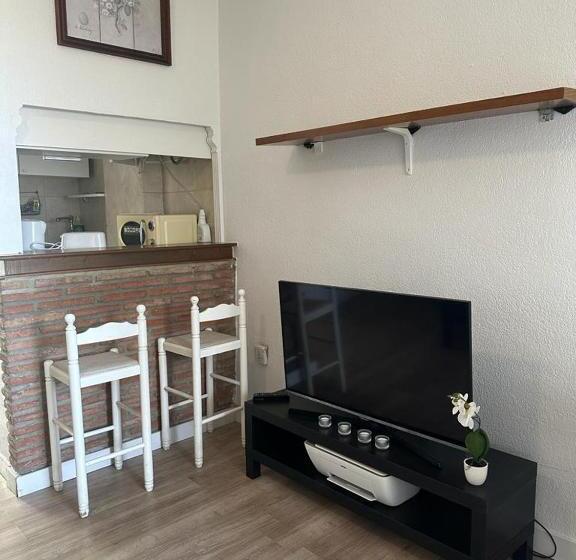 Apartamento 1 Dormitório Vista Mar, Fantastico Estudio En Benalbeach Con Vistas Al Mar