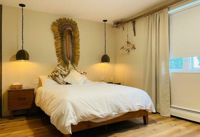 디럭스 룸, Wickiup Hébergement