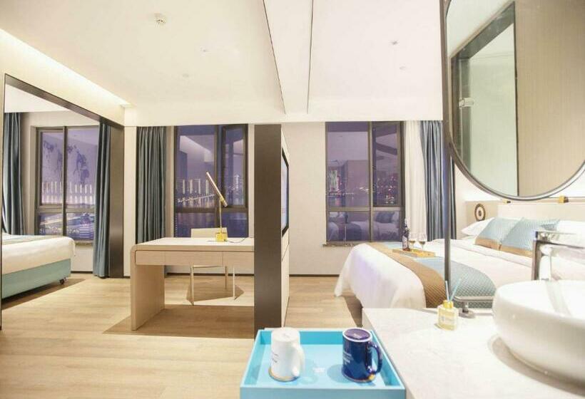 Pokój Standard Widok Rzeka, Kyriad Marvelous Hotel Changsha Hunan Financial Center