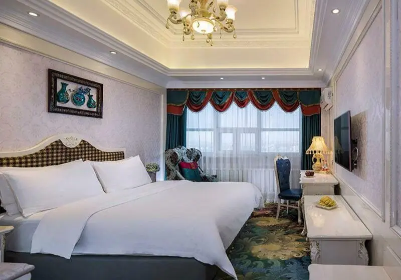 キングサイズベッドのエクゼクティブルーム, Vienna Classic Hotel Manzhouli Zhongsu Street