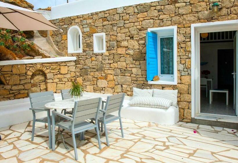 דירת חדר עם טרסה, Adikri Villas & Suites