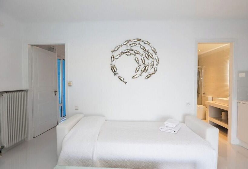 Апартаменты 1 Спальня Вид на Море, Adikri Villas & Suites