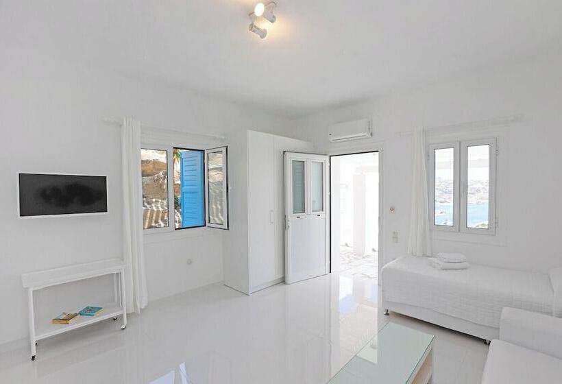 Апартаменты 1 Спальня Вид на Море, Adikri Villas & Suites