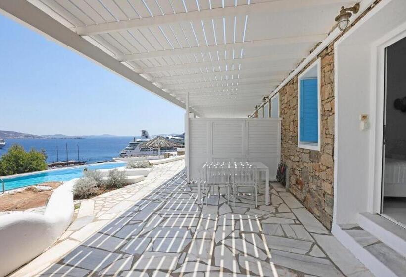 Апартаменты 1 Спальня Вид на Море, Adikri Villas & Suites