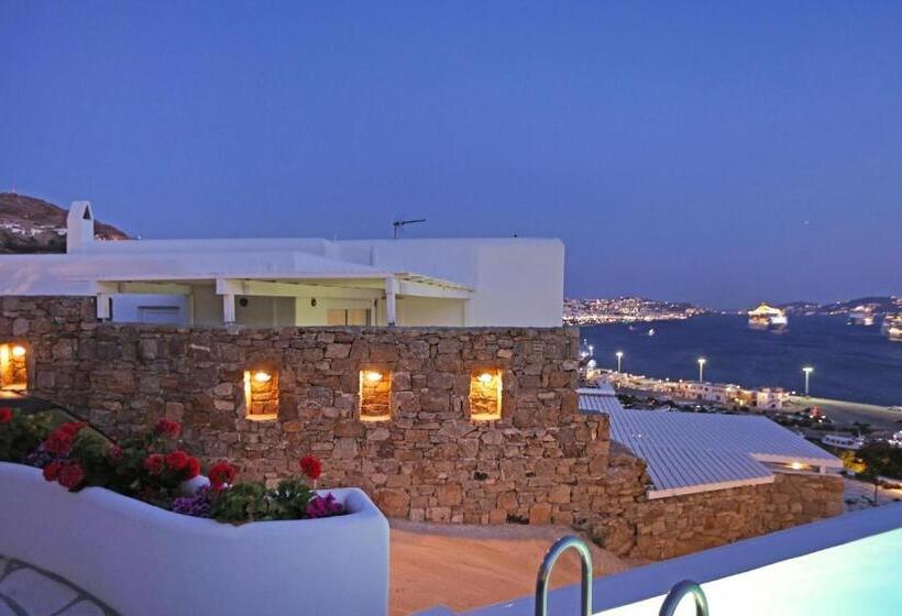 וילה עם חדר שינה אחד ובריכת שחיה, Adikri Villas & Suites