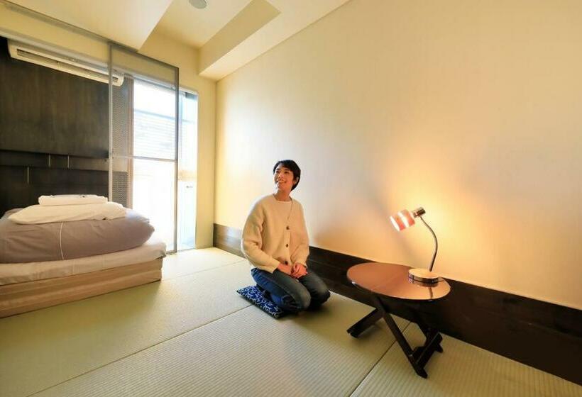 스탠다드 싱글 룸 공동욕실, Andon Ryokan