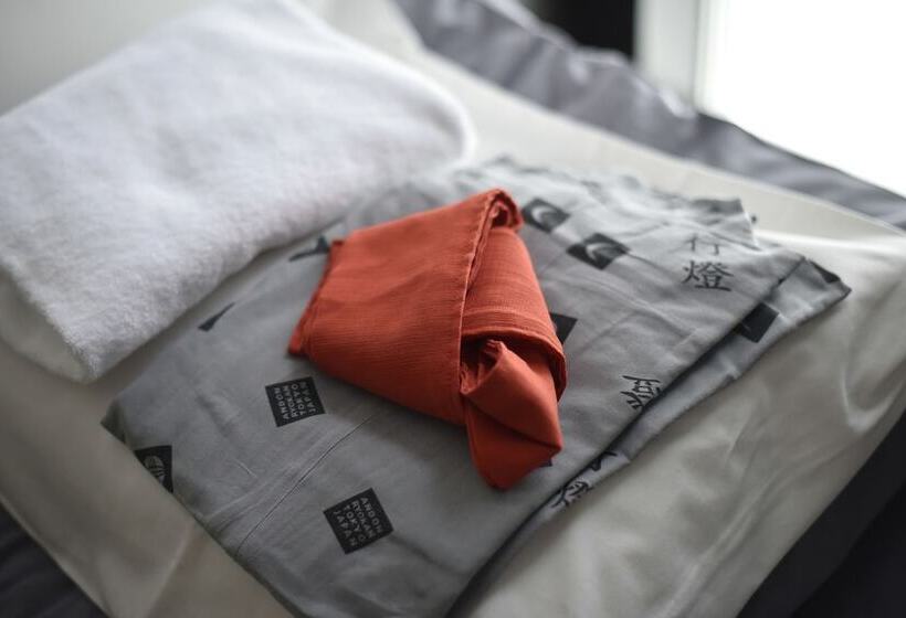 스탠다드 싱글 룸 공동욕실, Andon Ryokan