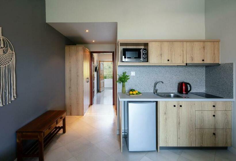 침실 1개 바다 전망 아파트, Anthos Apartments