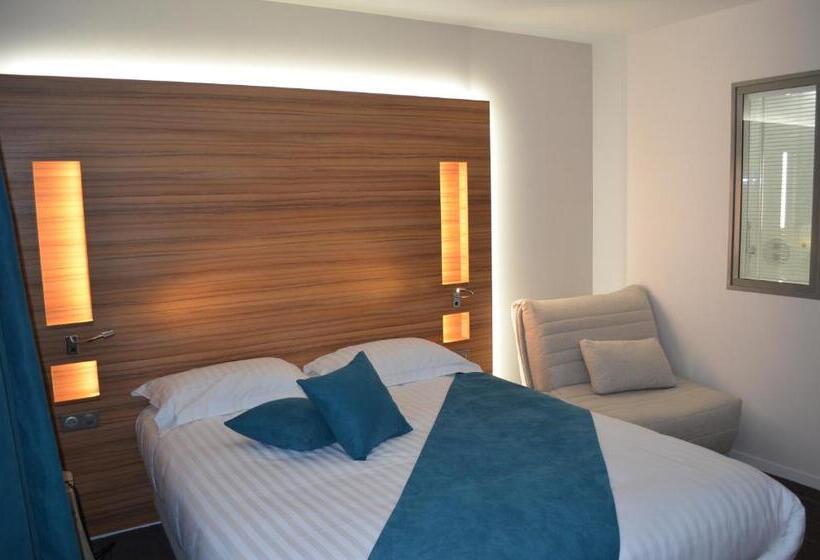 غرفة قياسية ثلاثية, Brit Hotel & Spa Saint Brieuc Plérin