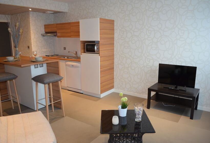 침실 1개 아파트, Brit Hotel & Spa Saint Brieuc Plérin