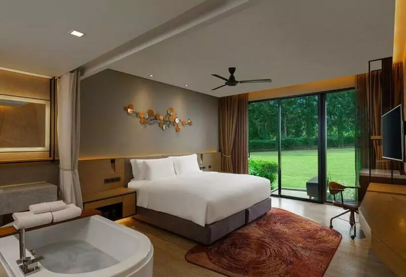 キングサイズベッドのデラックスルーム, Dusitd2 Khao Yai