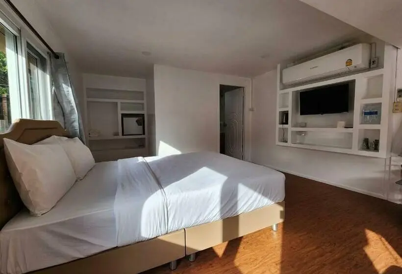 Standard studio with lake view, Lake Hill Resort Kanchanaburi