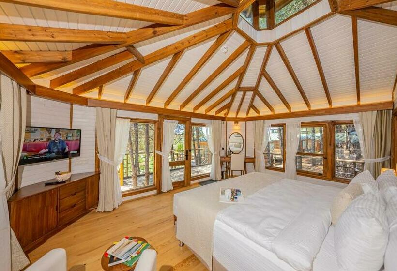 בקתת חדר, Kairos Valley Health & Nature Resort