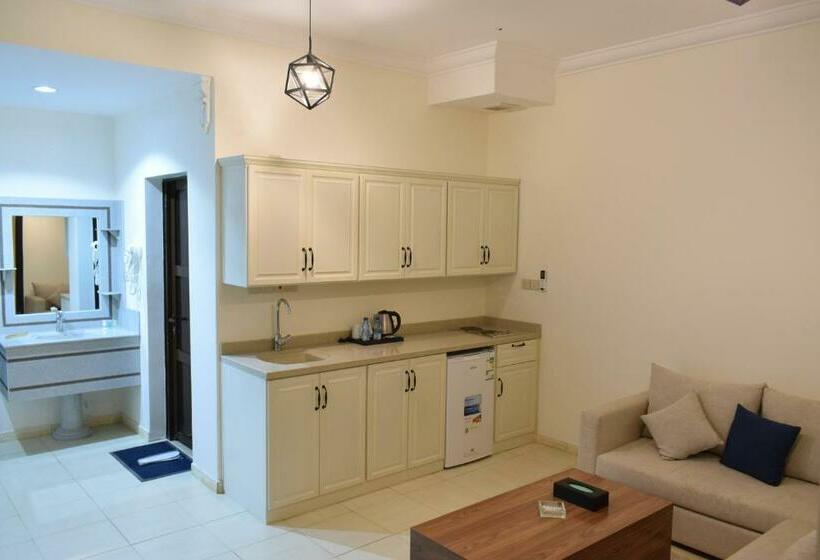 جناح مزود بجاكوزى, منام الخرج للوحدات الفندقية