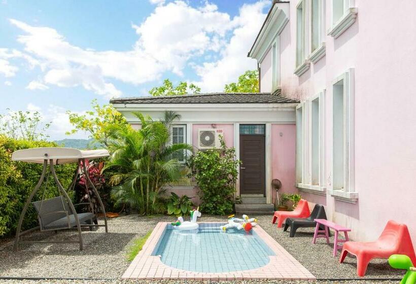 ویلای 1 خوابه با چشمانداز باغ, 獨棟別墅 私人花園 桐話親子民宿 Tonghua B&b