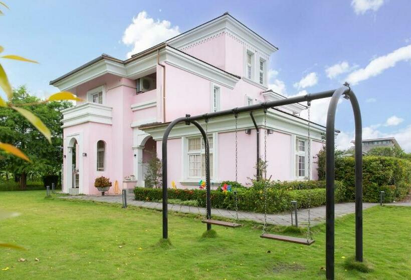 ویلای 1 خوابه با چشمانداز باغ, 獨棟別墅 私人花園 桐話親子民宿 Tonghua B&b