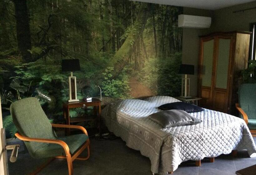 스탠다드 룸 가든 전망, Chambre Foret Du Mas Des Fontaines