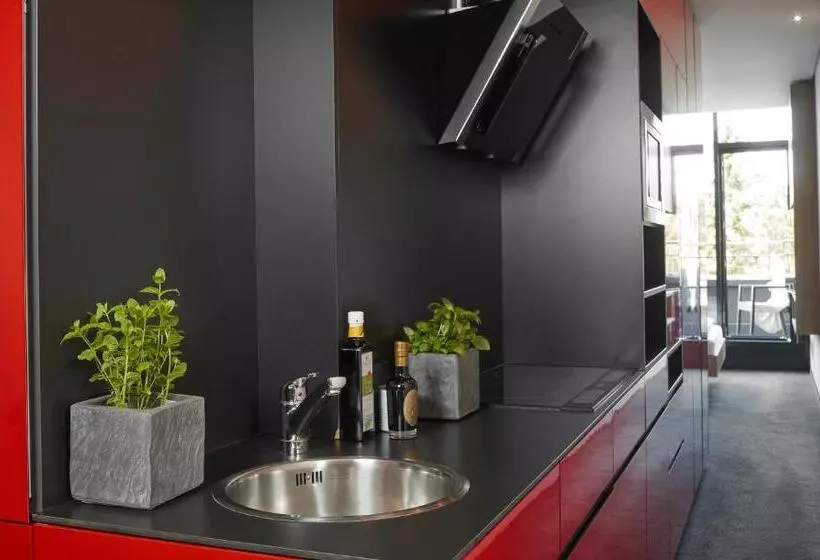 １ベッドルームのデラックスアパートメント, Living Hotel Frankfurt