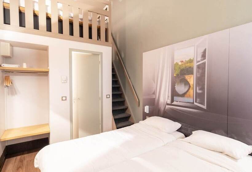 اتاق استاندارد چهار تخته, B&b Hotel Limoges 2
