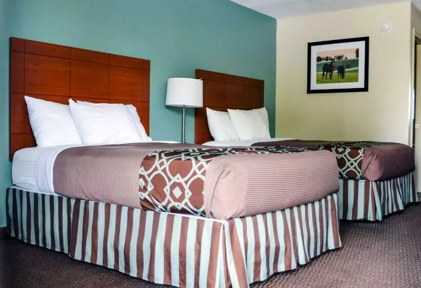 ２ダブルベッドのスタンダードルーム, Surestay Hotel By Best Western Bowling Green North