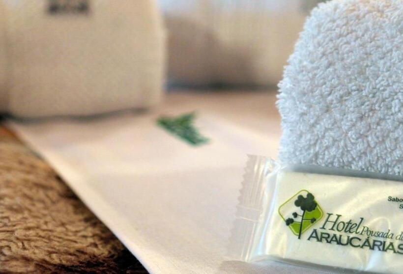 غرفة ديلوكس مزودة بشرفة, Pousada Das Araucarias