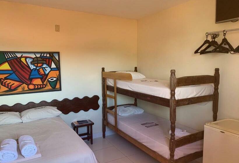 חדר סטנדרט לארבעה, Pousada Paradise