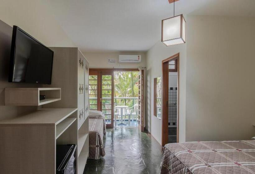 חדר סטנדרט לשלושה עם מרפסת, Cores Do Mar