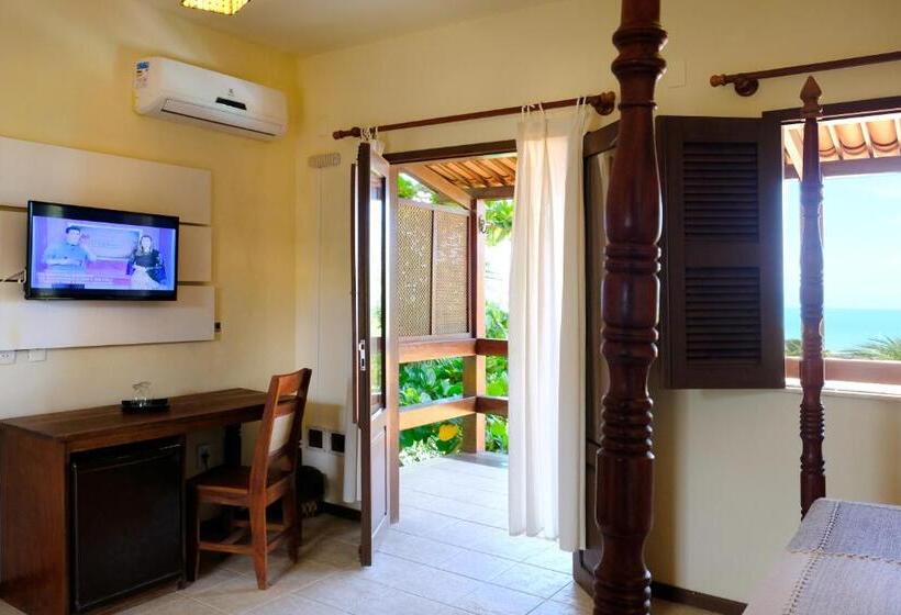 اتاق استاندارد با چشم‌انداز استخر, E Pousada La Dolce Vita