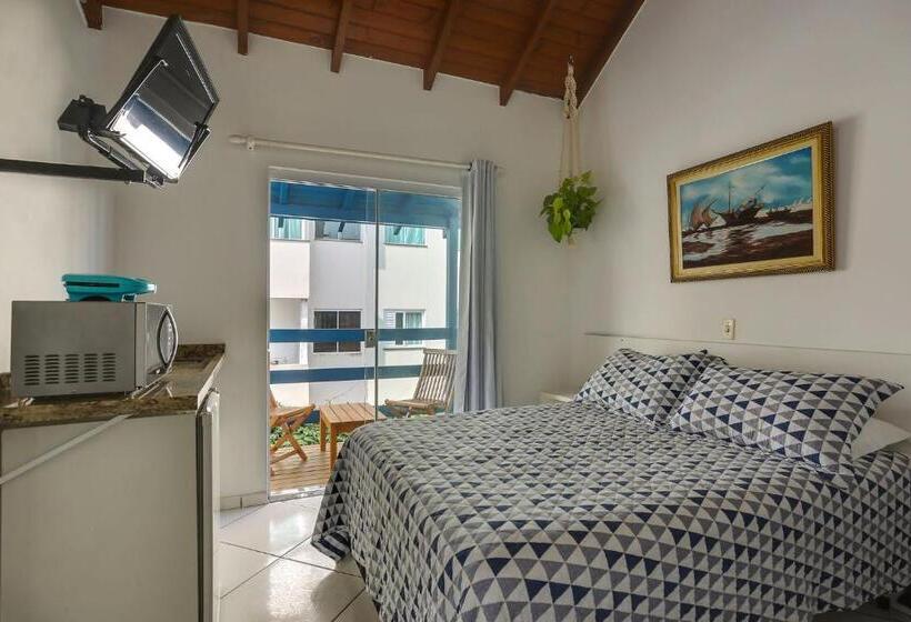 اتاق استاندارد با بالکن, Pousada Canario Azul