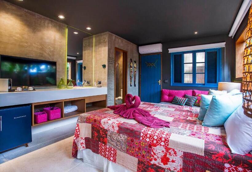 חדר דלוקס נוף לגינה, Pousada Refugio De Maresias