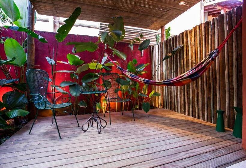 חדר דלוקס נוף לגינה, Pousada Refugio De Maresias