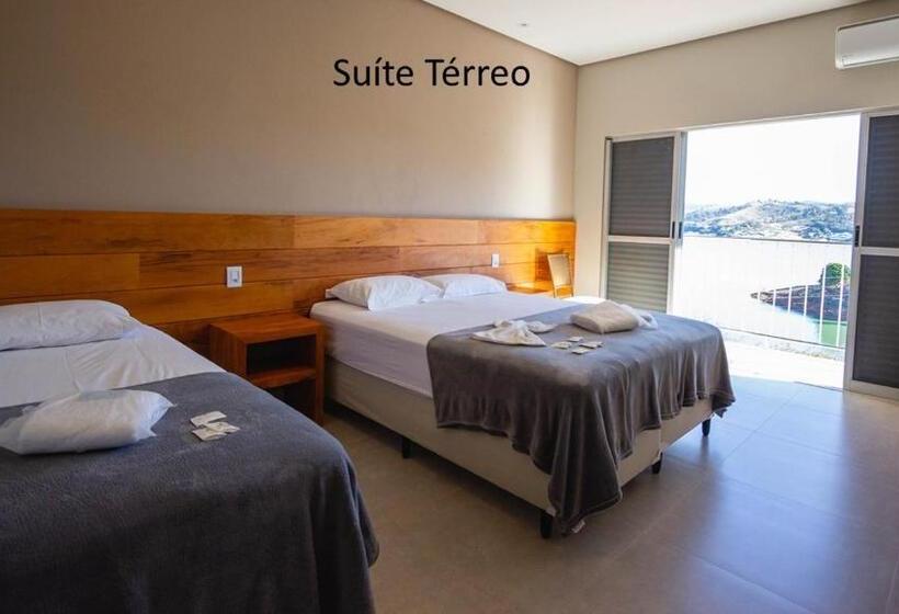 Suite with lake view, Pousada Mar De Minas