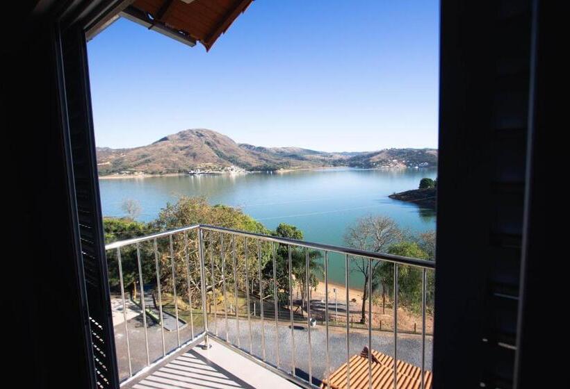 Suite with lake view, Pousada Mar De Minas