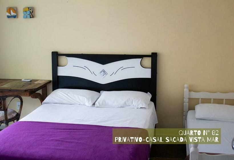 스탠다드 룸 바다 전망, Hostel Toca Da Moréia Bombinhas