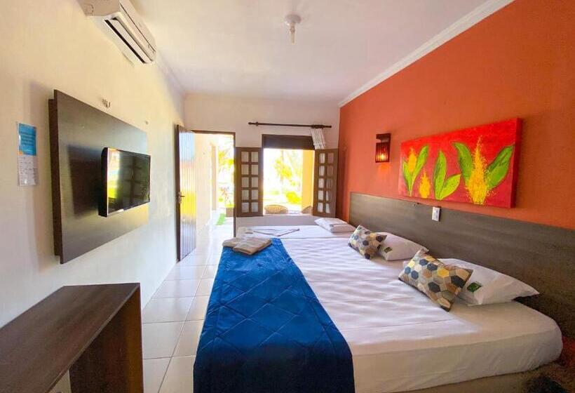 싱글 디럭스 룸, Jangadeiro Praia Hotel Resort   Parque Aquático E Pé Na Areia