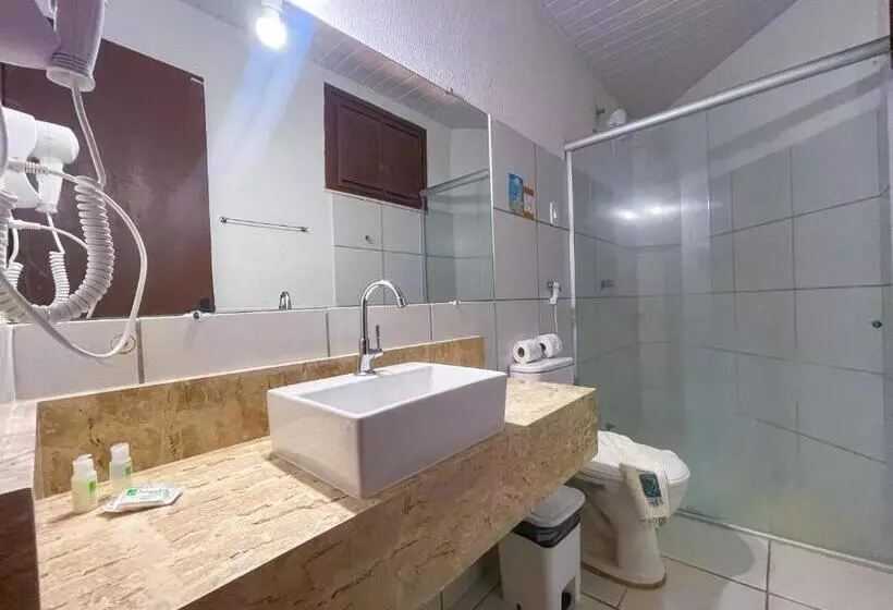オーシャンビューのデラックストリプルルーム, Jangadeiro Praia Hotel Resort   Parque Aquático E Pé Na Areia