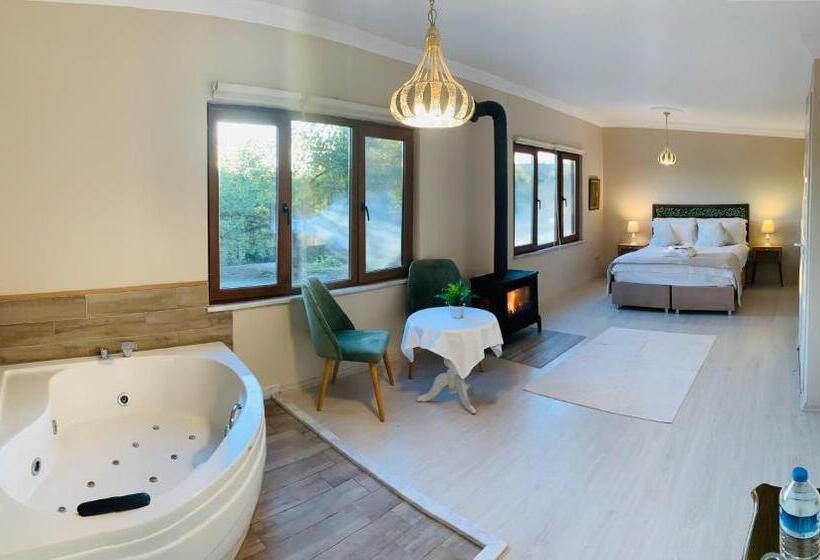 חדר סטנדרט עם ג'קוזי, Beyaz Ev Agva  Adult Only +15