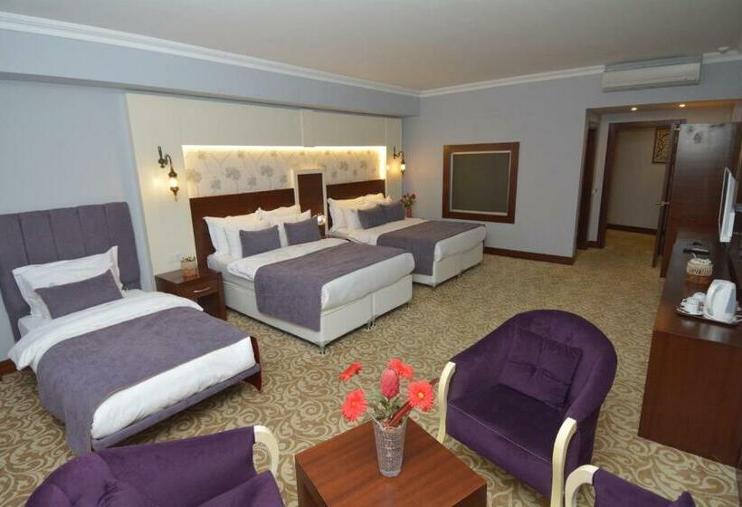 اتاق لوکس چهار تخته, Pamukkale Whiteheaven Suite