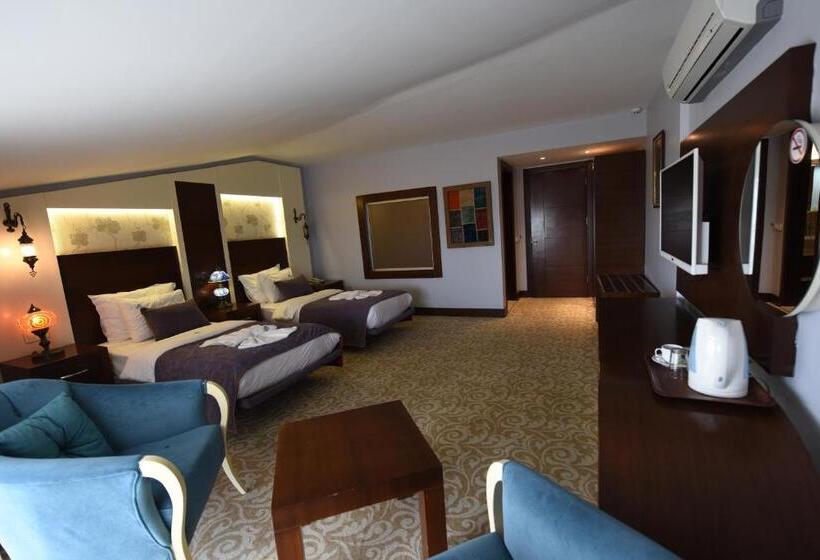 اتاق استاندارد با بالکن, Pamukkale Whiteheaven Suite