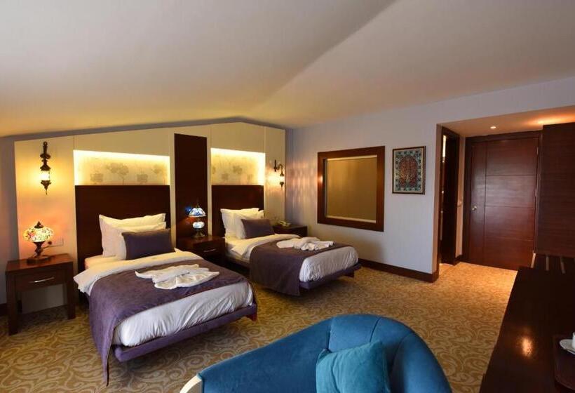 اتاق استاندارد با بالکن, Pamukkale Whiteheaven Suite