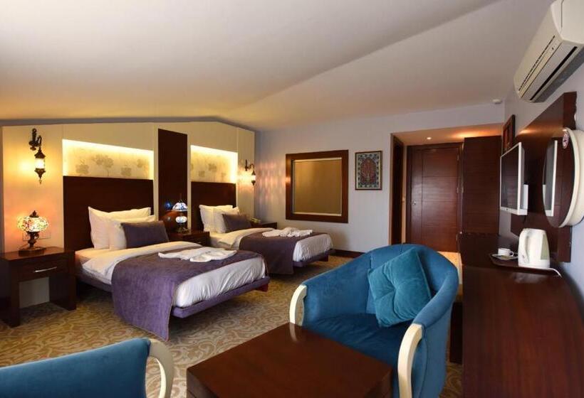 اتاق استاندارد با بالکن, Pamukkale Whiteheaven Suite