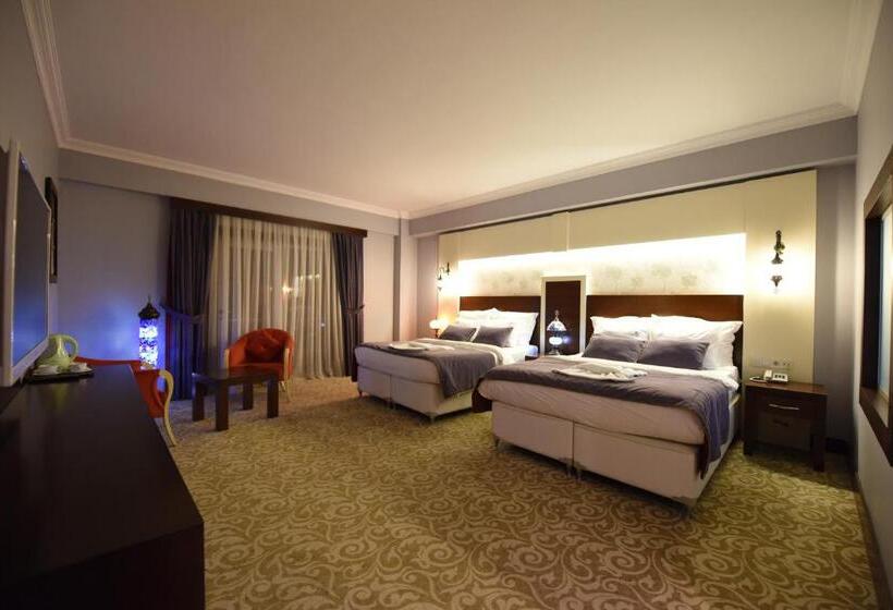 اتاق لوکس با بالکن, Pamukkale Whiteheaven Suite