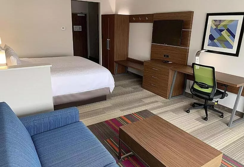 キングサイズベッドのスイートルーム, Holiday Inn Express & Suites Moore, An Ihg