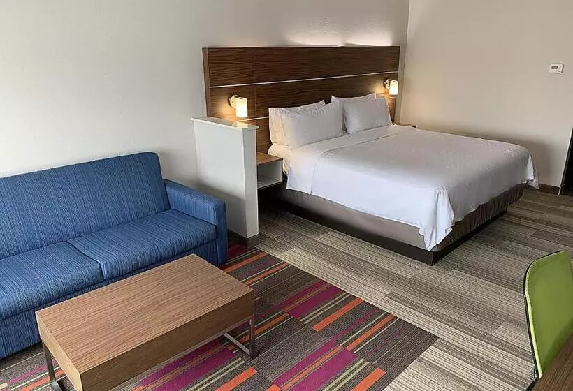 キングサイズベッドのスイートルーム, Holiday Inn Express & Suites Moore, An Ihg