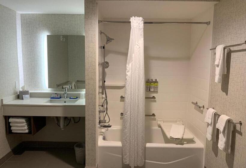 غرفة قياسية لذوى الاحتياجات الخاصة, Holiday Inn Express & Suites Moore, An Ihg