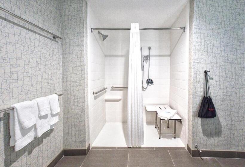 غرفة قياسية سرير كينج لذوى الإحتياجات الخاصة, Holiday Inn Express & Suites Moore, An Ihg