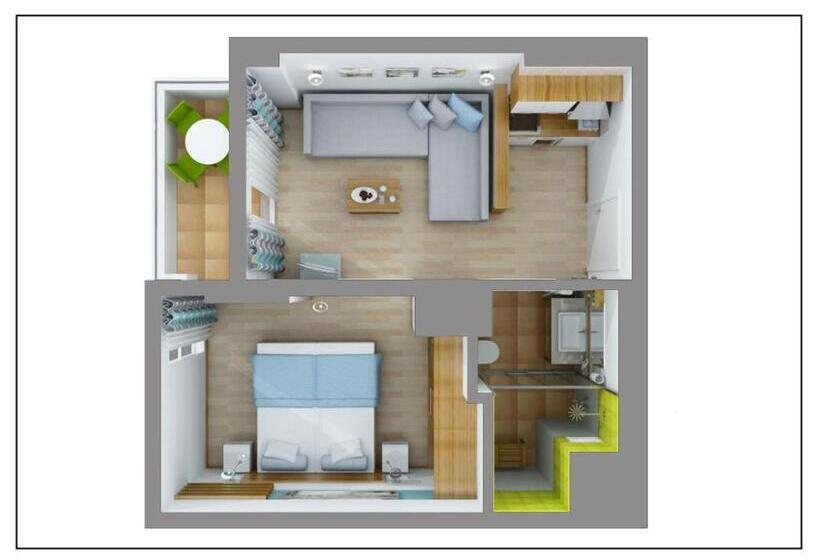 Семейный Номер Вид на Бассейн, Calimera Side Resort