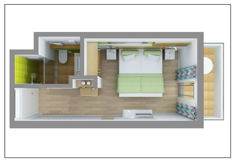 스탠다드 룸 풀장 전망, Calimera Side Resort