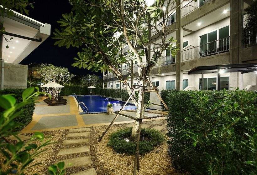 اتاق استاندارد با چشمانداز باغ, The Malika Hotel Sha Extra Plus