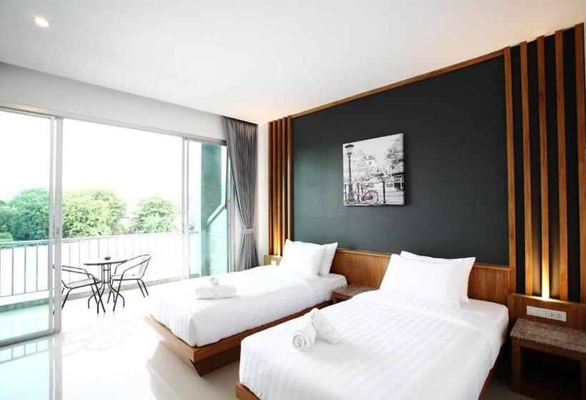 اتاق استاندارد با چشمانداز شهر, The Malika Hotel Sha Extra Plus